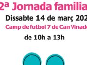 La segona jornada familiar d’esport de la temporada se celebrarà a Can Vinader