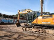 Avancen les obres del nou poliesportiu de Can Vinader a Castelldefels