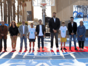Castelldefels presenta la seva nova pista de bàsquet 3×3 a la platja amb la presència de Marc Gasol