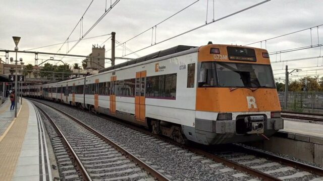 Un tren de Rodalies